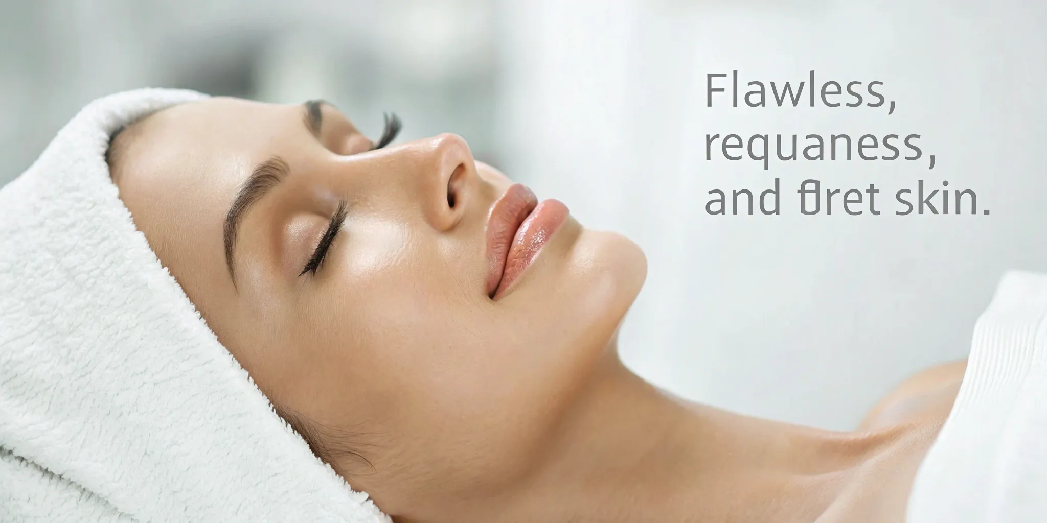 Laser hair removal for facial hair.