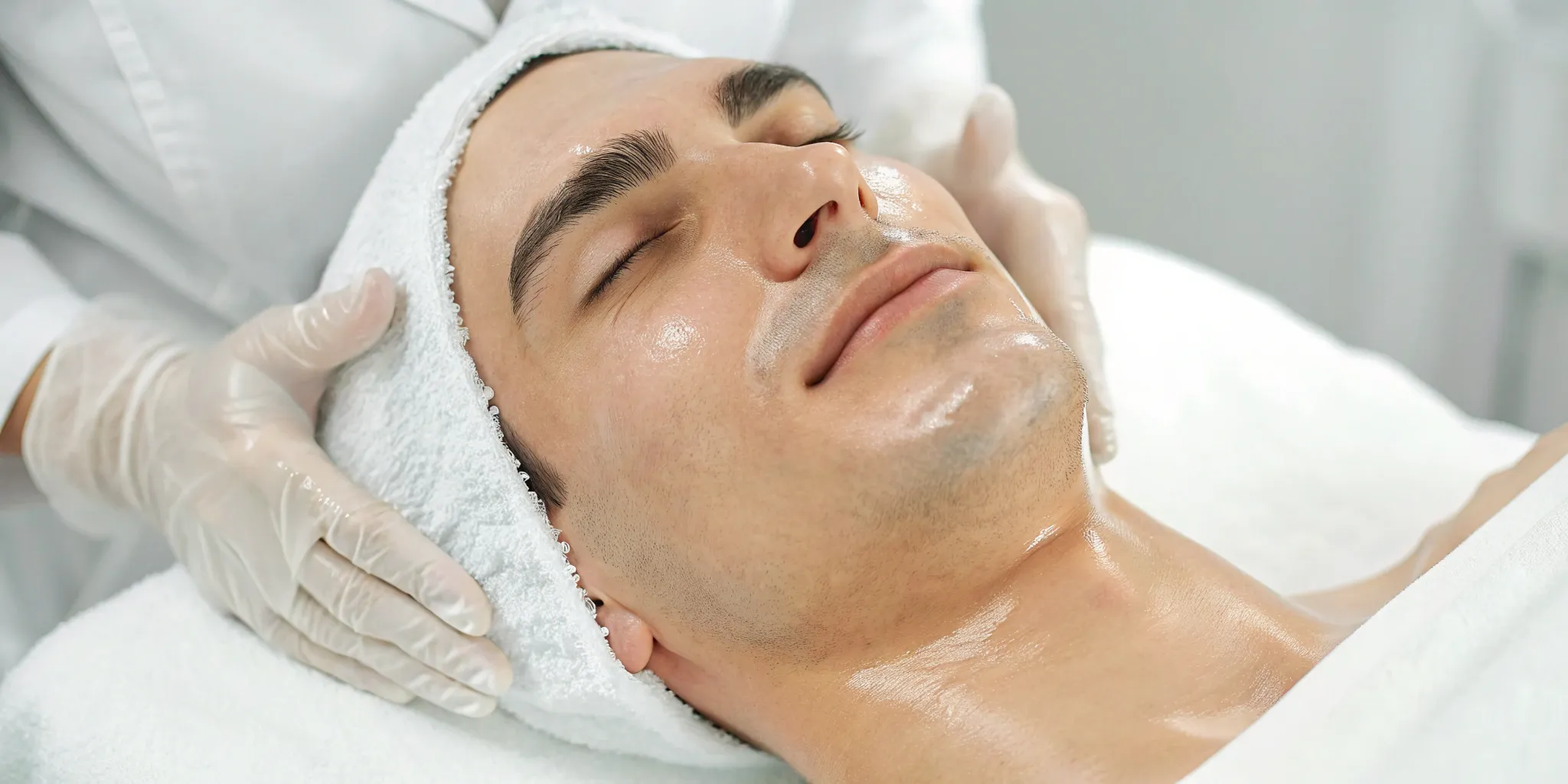 Laser hair removal for men.