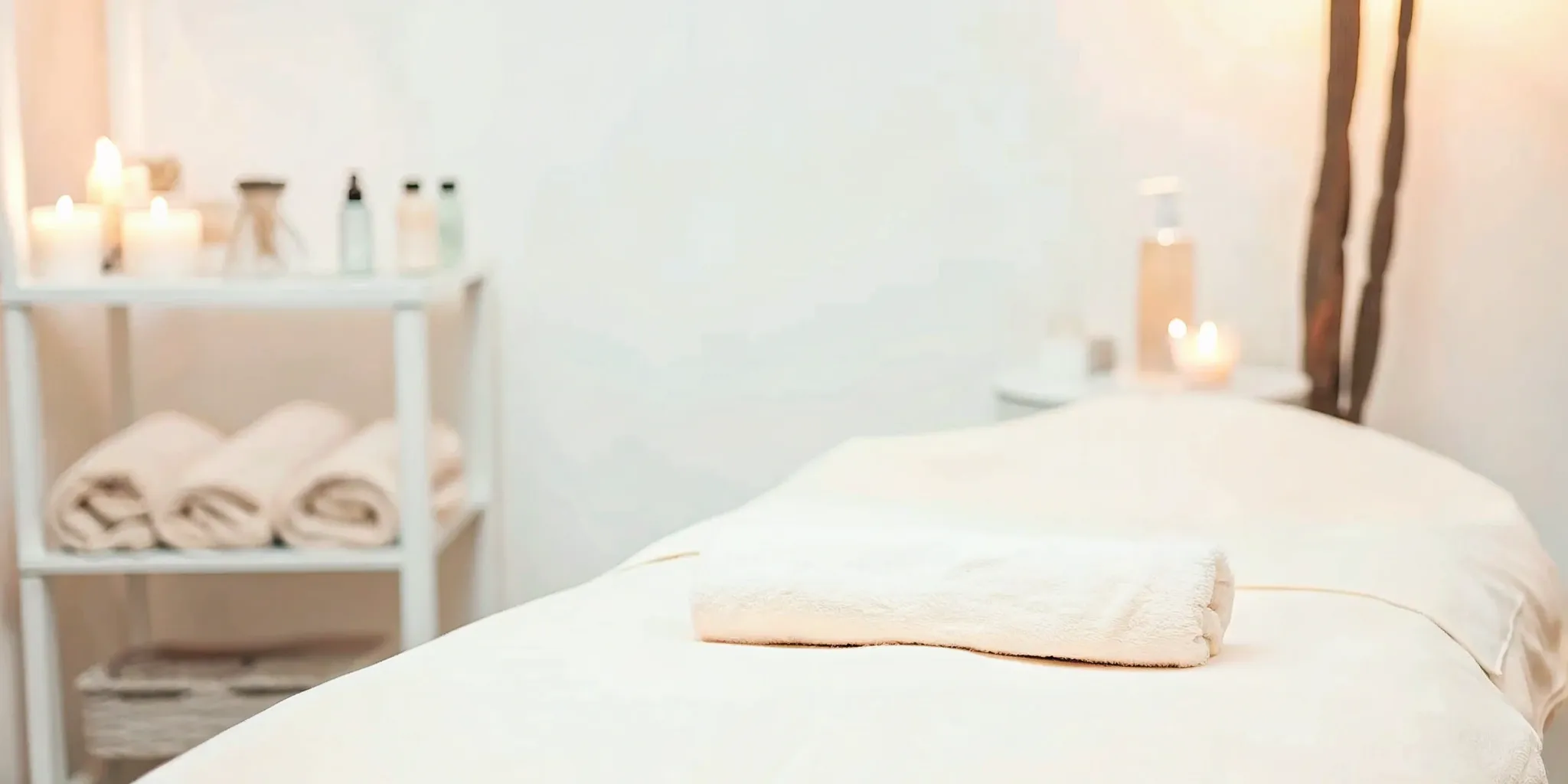 A professional medspa room for brazilian laser hair removal near me.