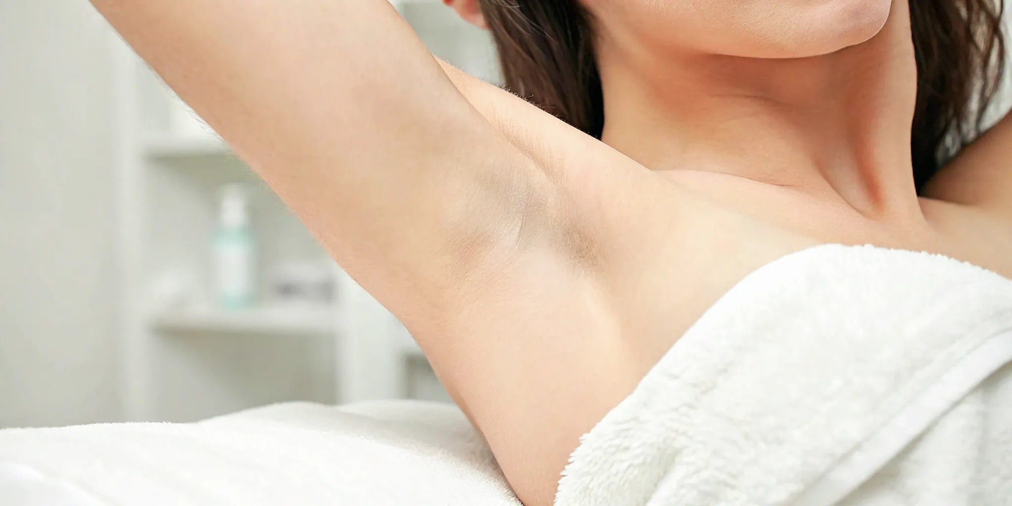 Underarm laser hair removal treatment for smooth skin from a provider near me.