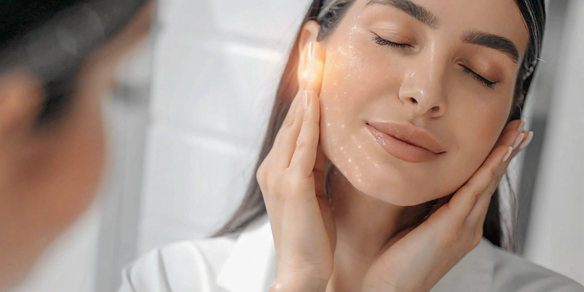 Woman with clear, radiant skin after a photofacial in Plano.