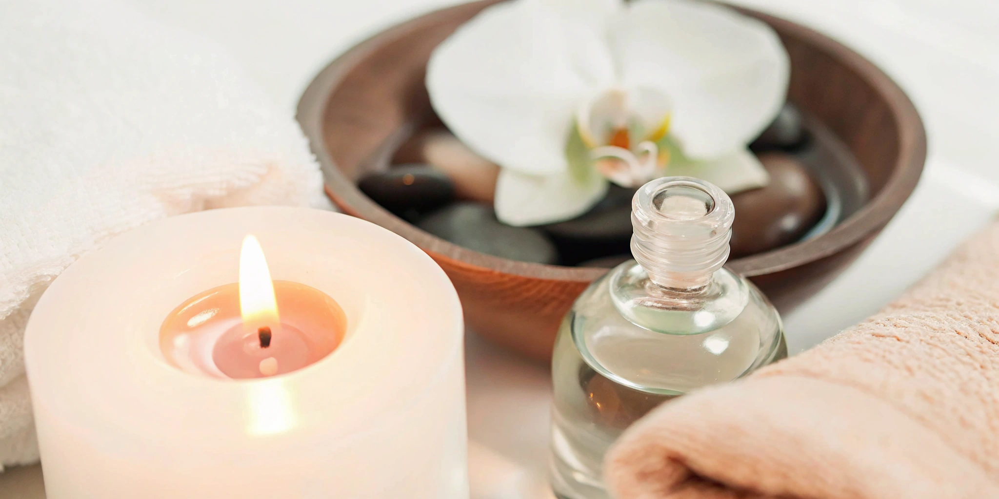 Serene spa setup for a VI Peel in Plano to achieve glowing skin.