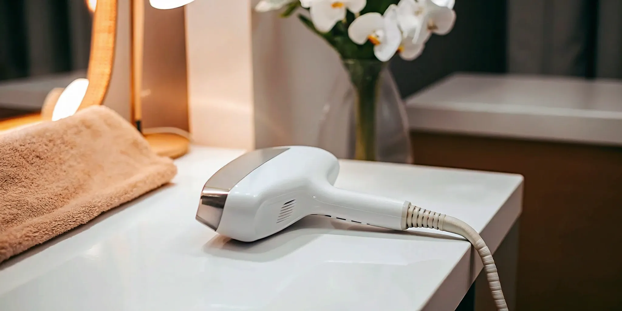 Laser hair removal for blonde hair.