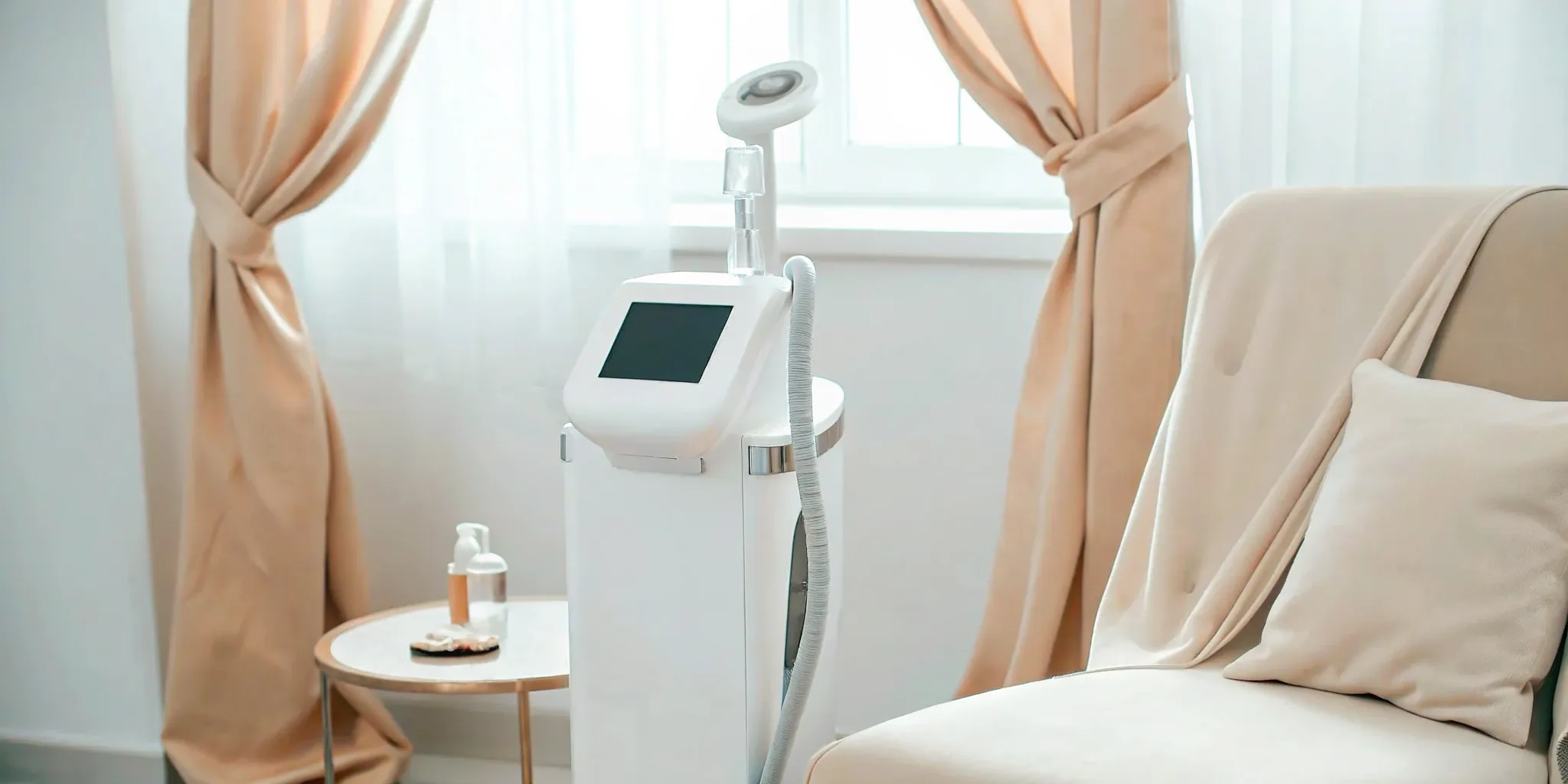 Laser hair removal treatment in Dallas, TX.