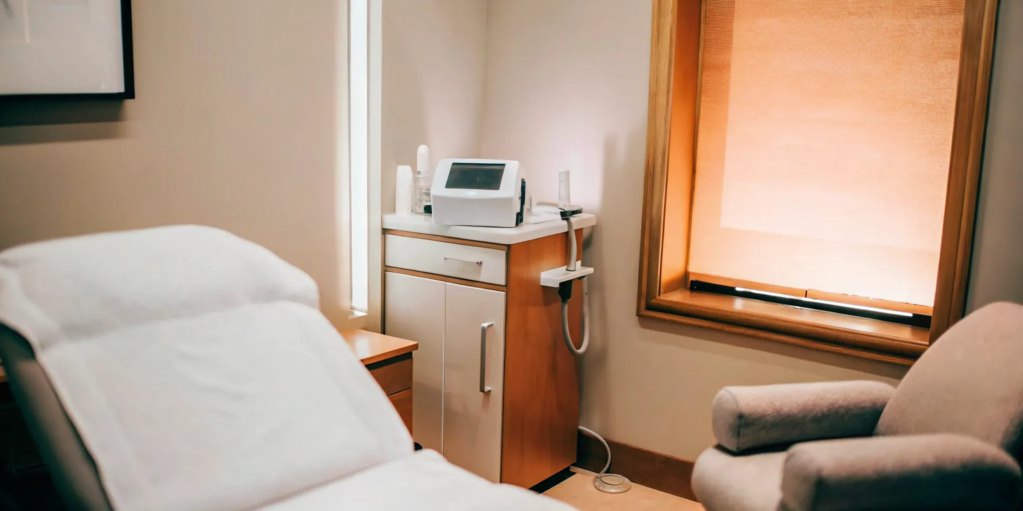 GentleMax Pro laser in a treatment room.