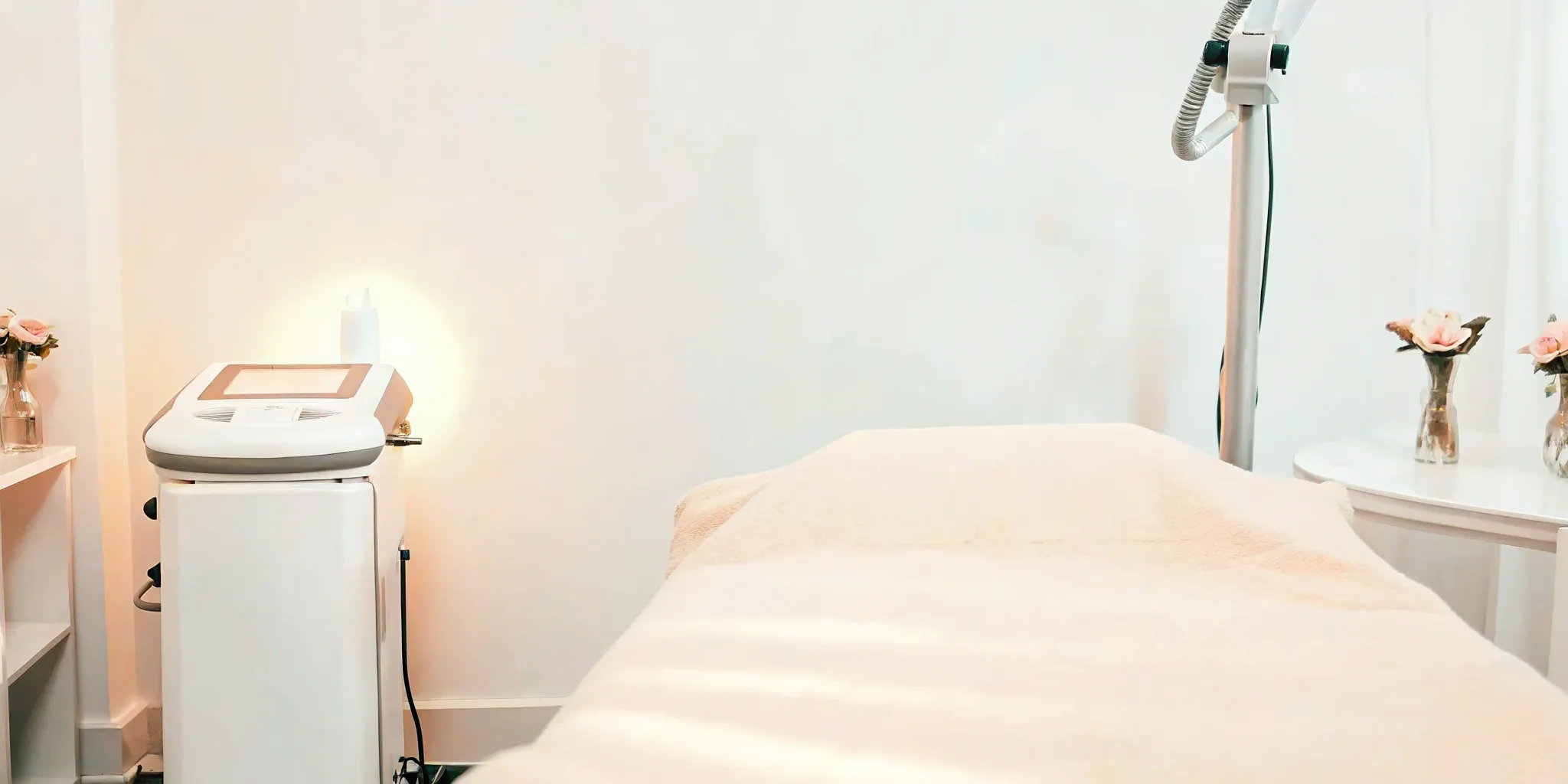 Laser skin tightening treatment for tummy area.