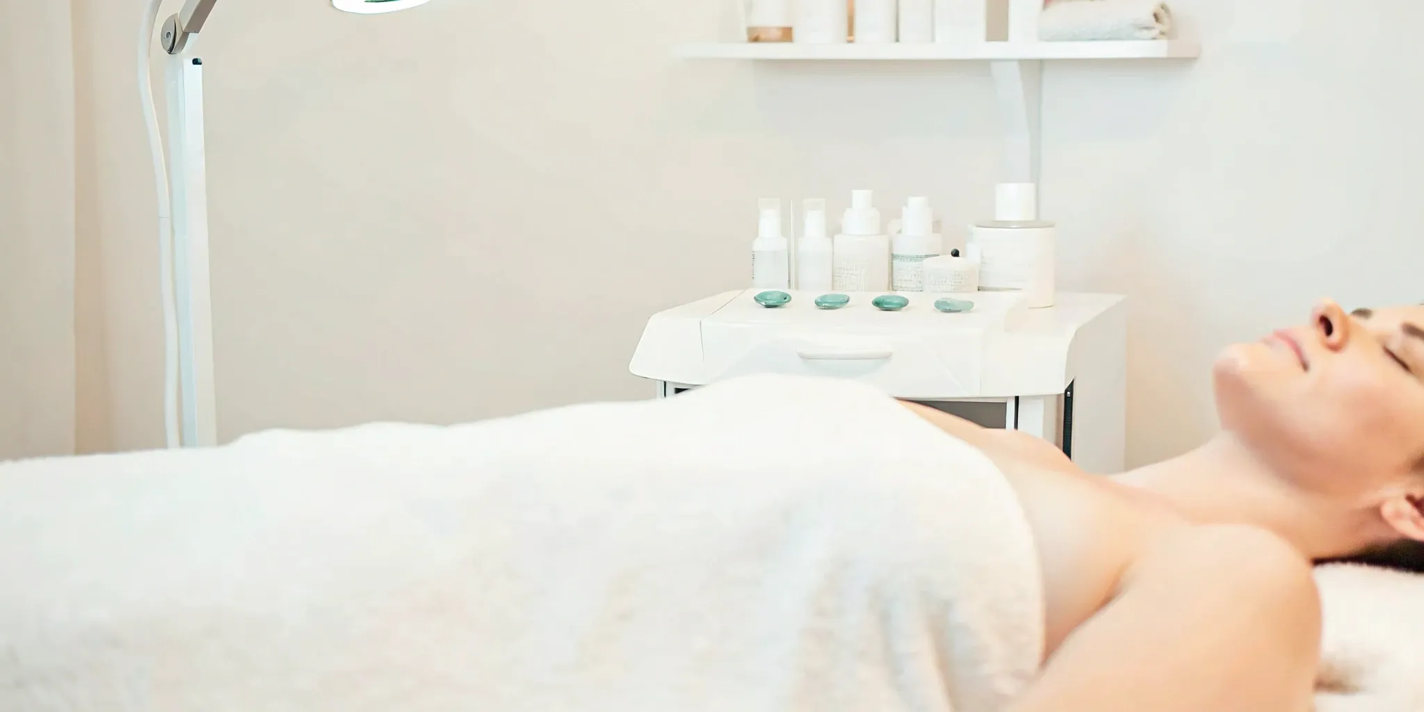 Cellulite reduction treatment.