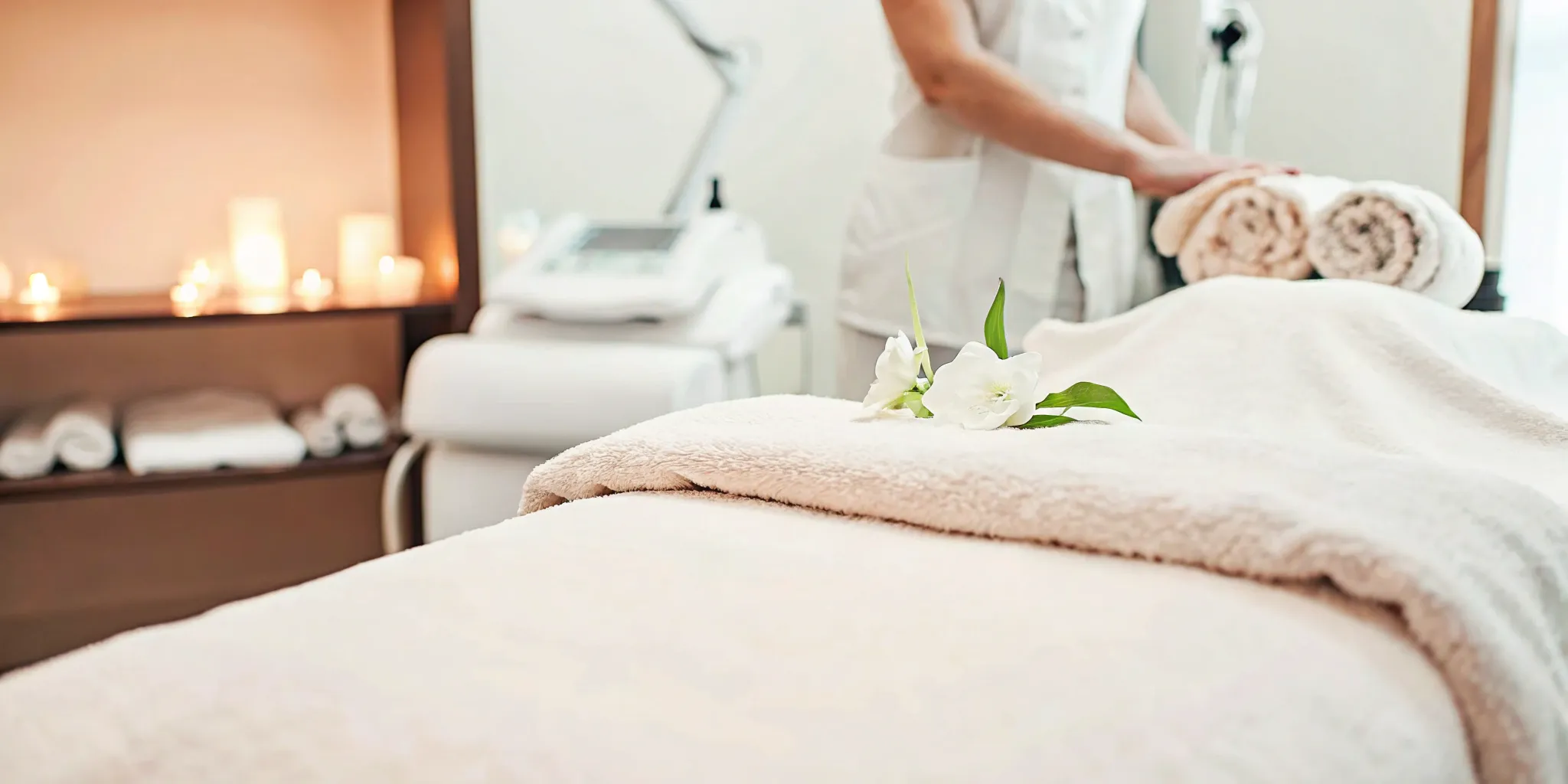 Calista Skin & Laser Colleyville spa room.