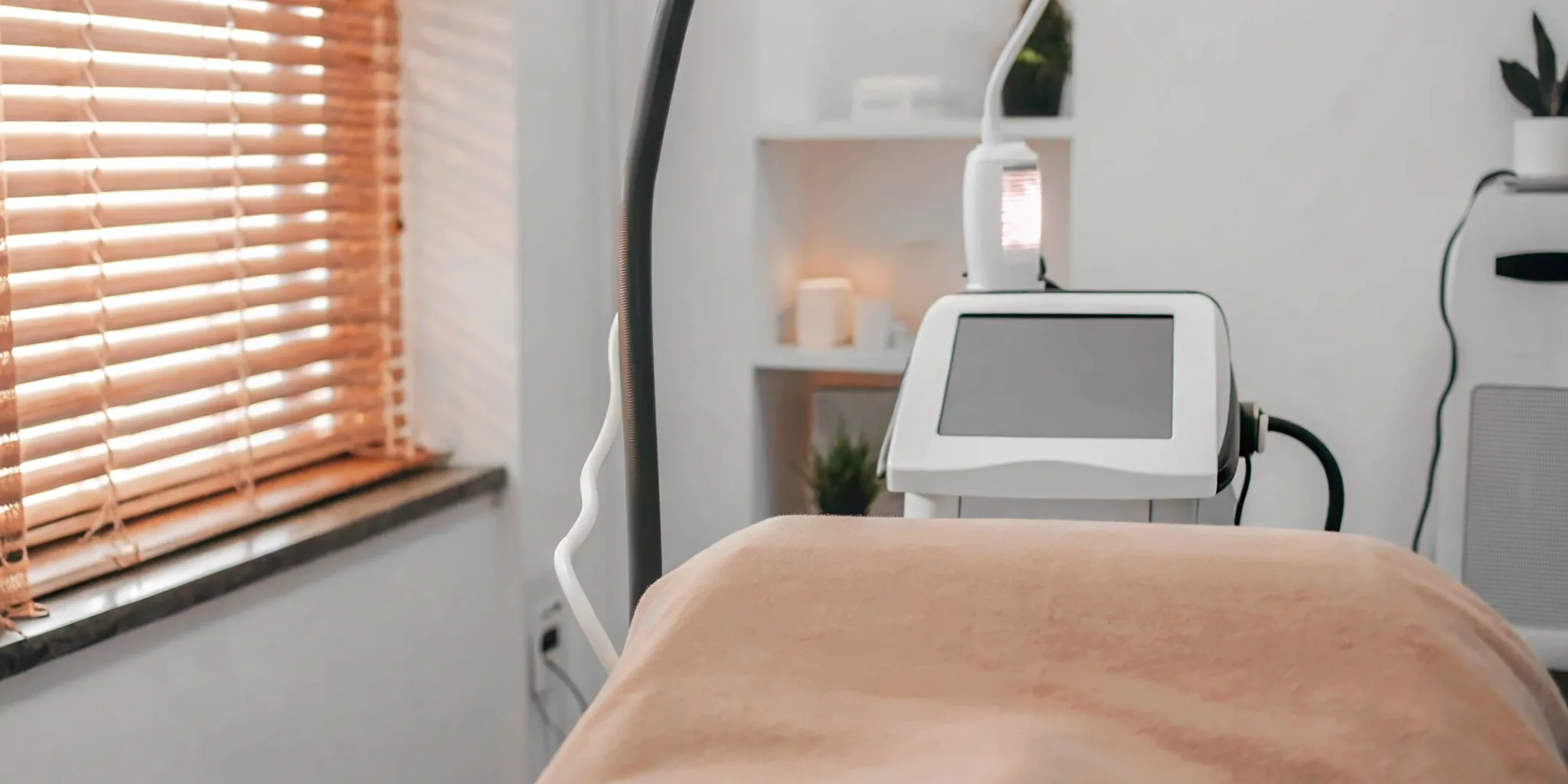 Laser fat reduction treatment for body sculpting.