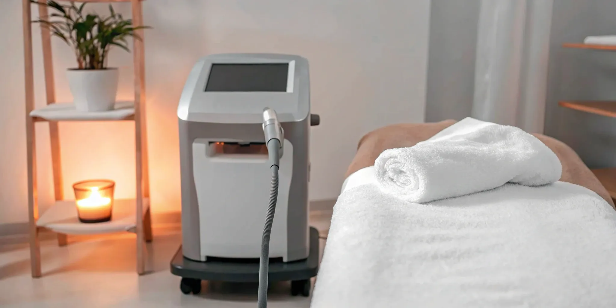 Red light therapy device for fat reduction.