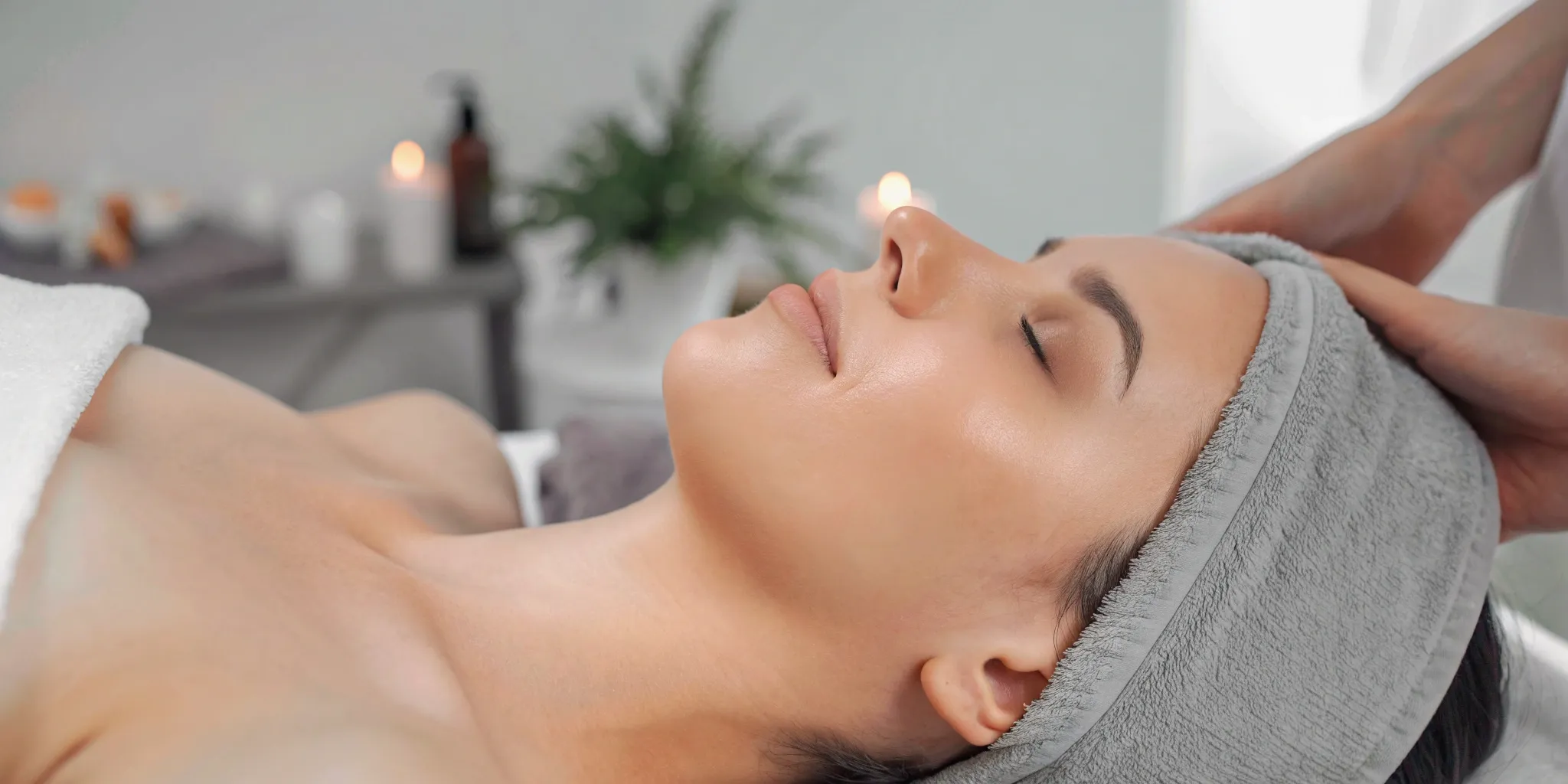 Microneedling facial treatment in Plano, TX.