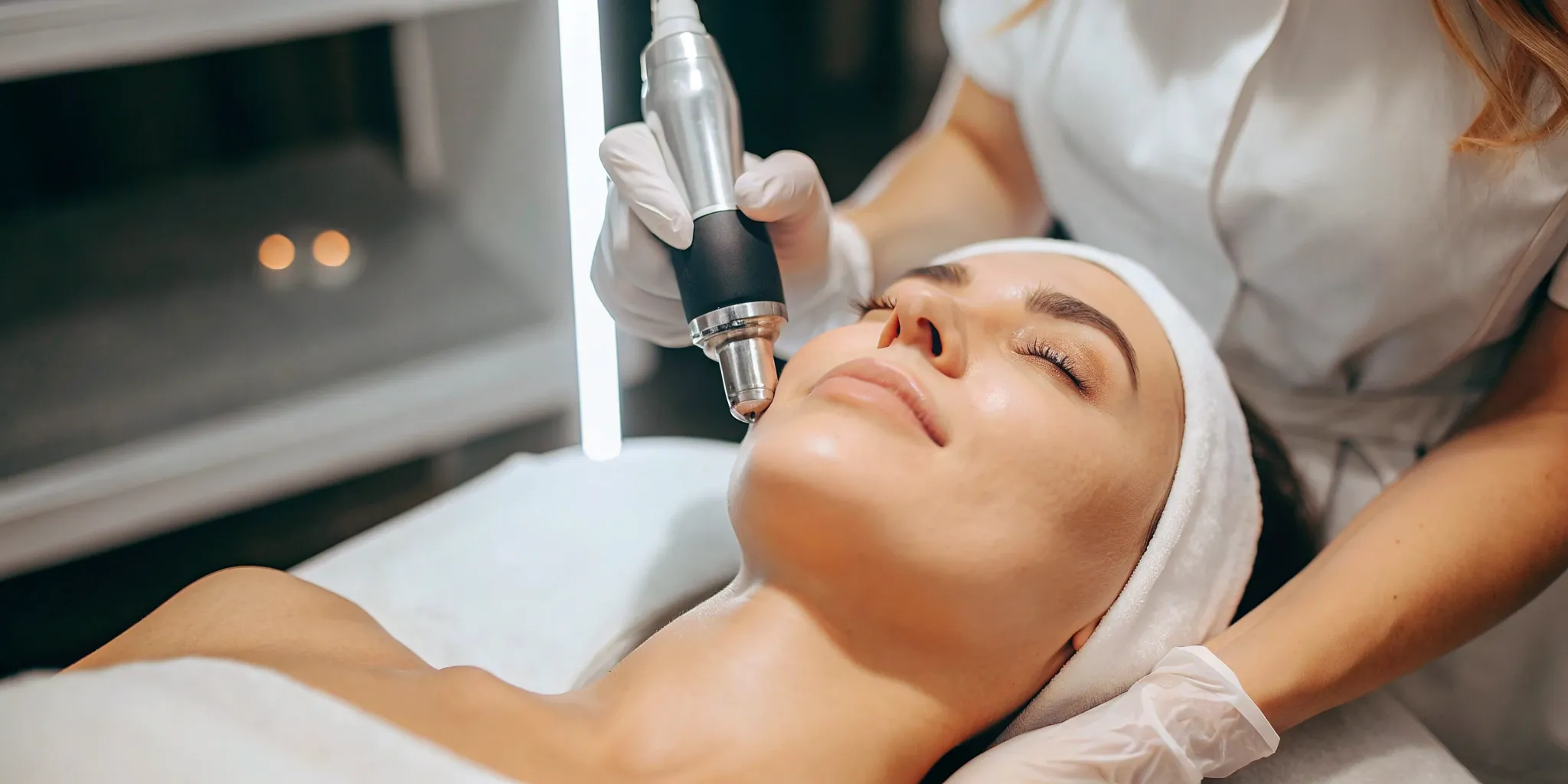 Microneedling treatment in Dallas.