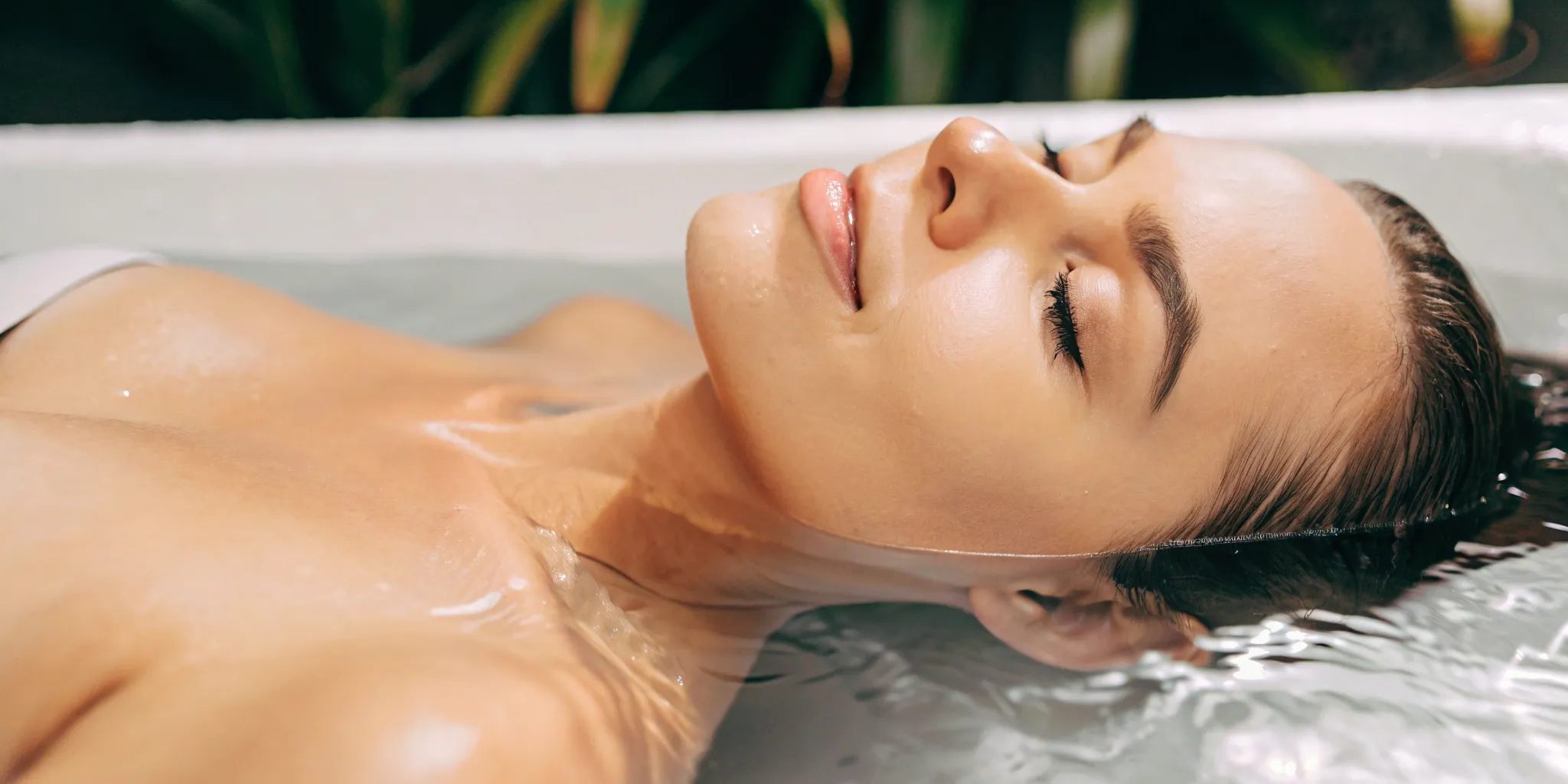 Glowing skin after a HydraFacial in McKinney, TX.