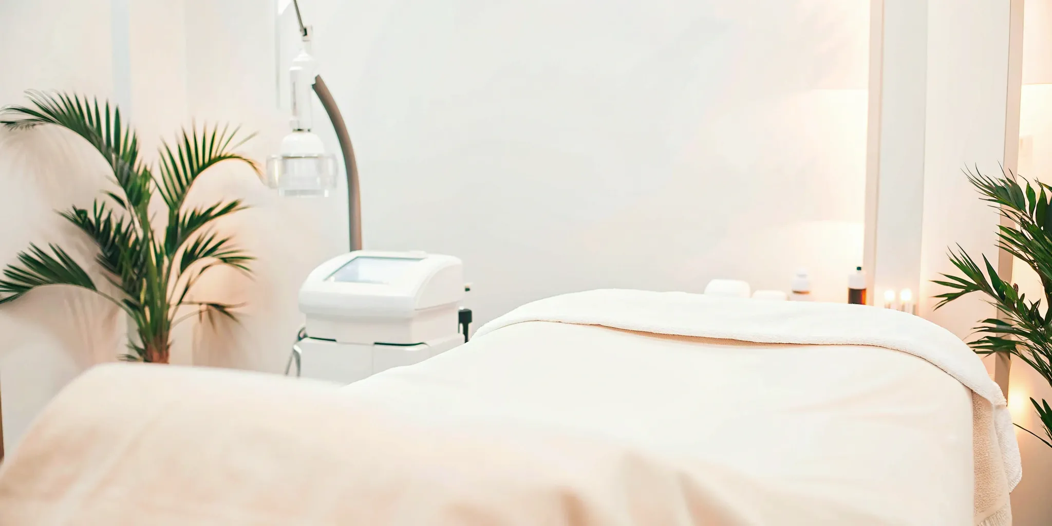 A Plano clinic room with advanced equipment for a non-surgical body contouring treatment.