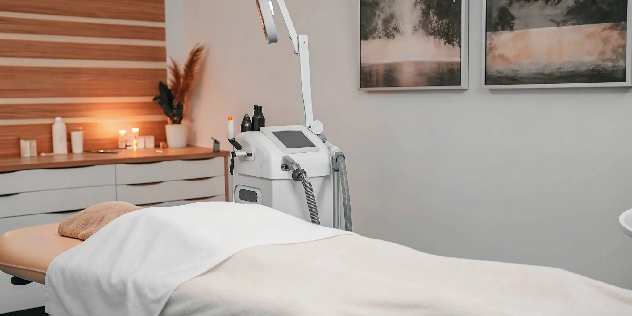 Advanced laser for tattoo removal in a professional Fort Worth treatment clinic.