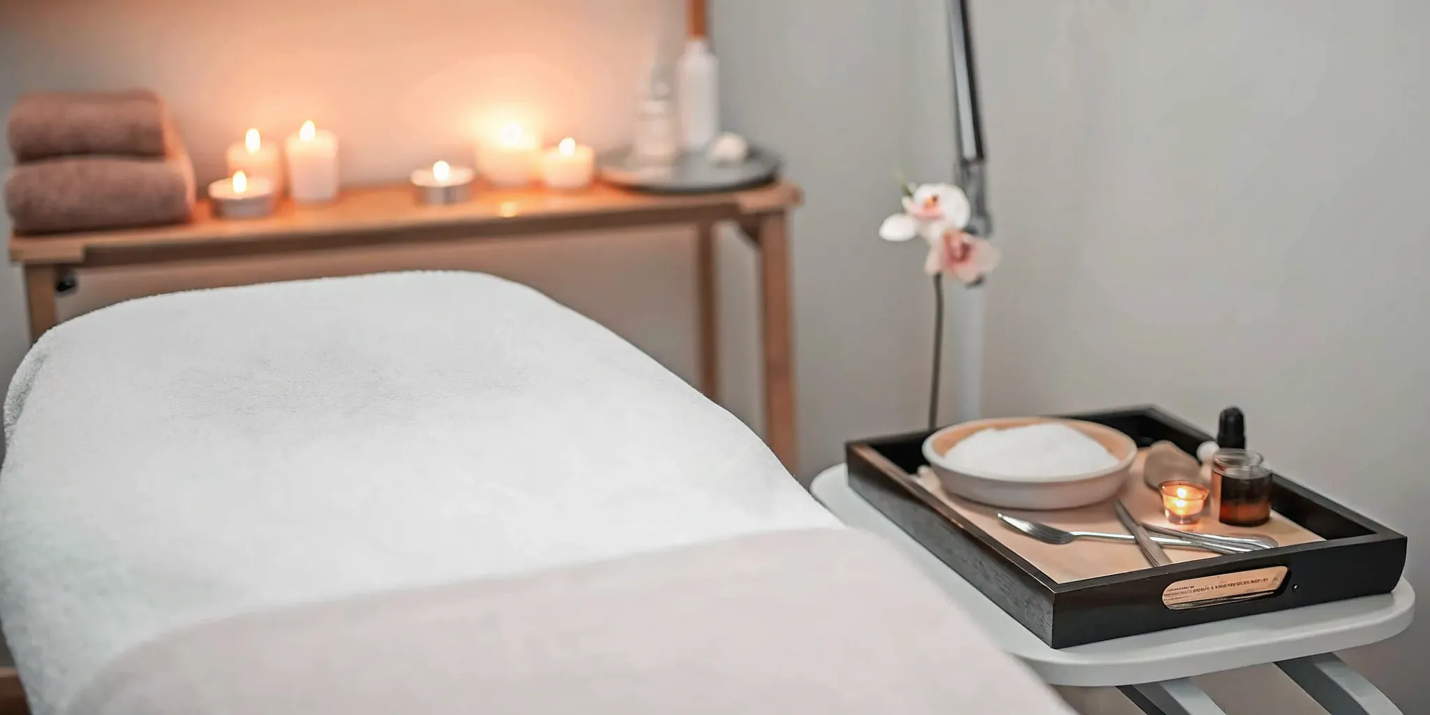 Professional microneedling treatment setup at a clinic in Fort Worth.