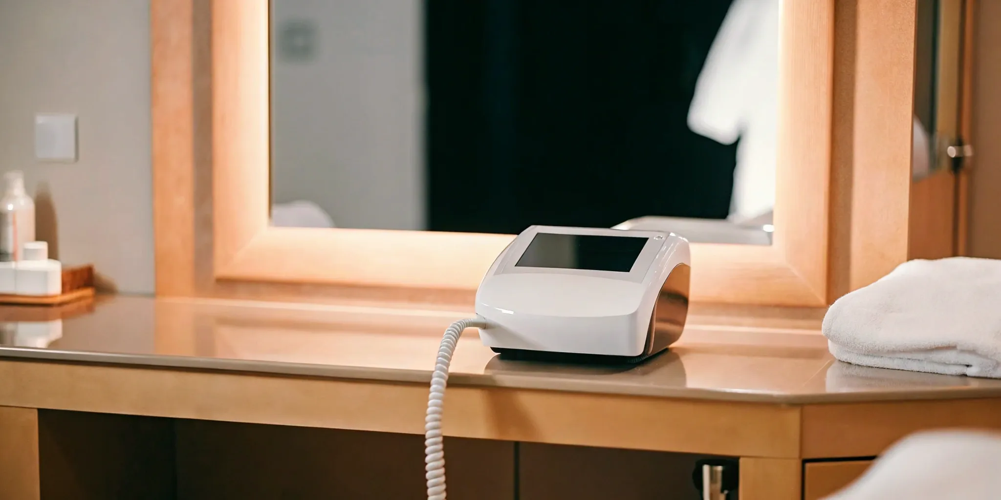 How effective laser hair removal works using a professional-grade machine in a clinic.