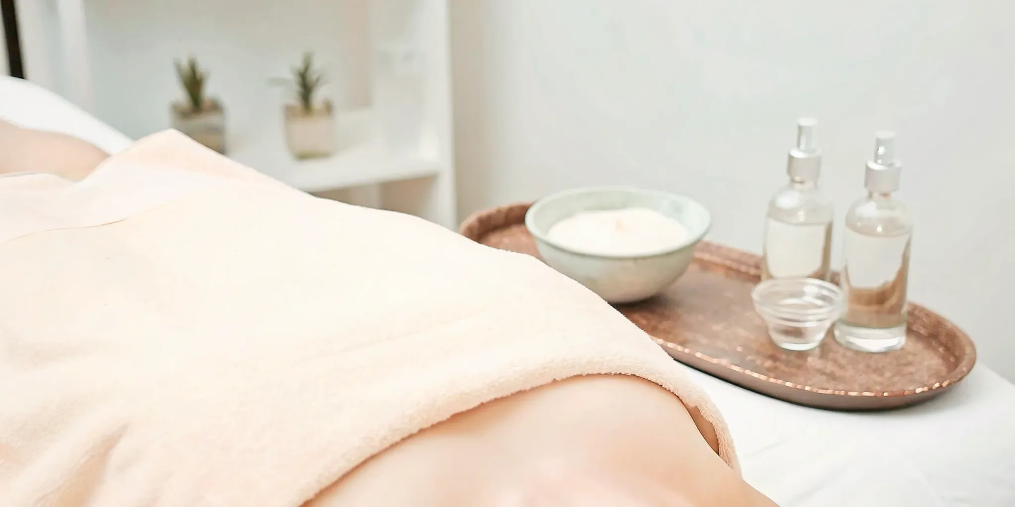 VI Peel treatment supplies and tools prepared for a patient in a Dallas spa.