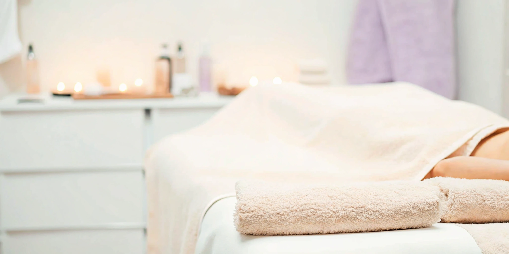 A professional medspa room prepared for a body contouring treatment in Plano.