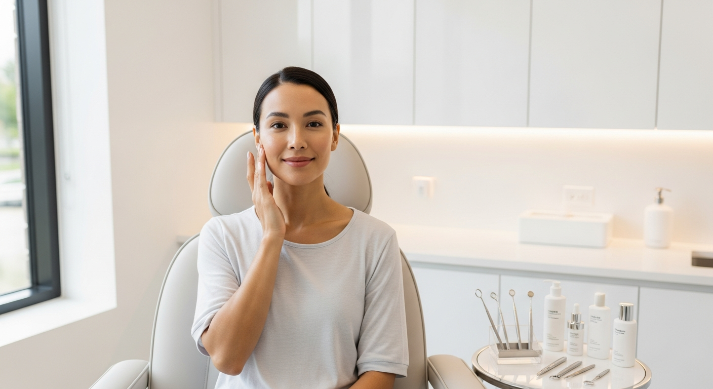 VI Peel recovery timeline showing gradual skin renewal from day 1 through day 7