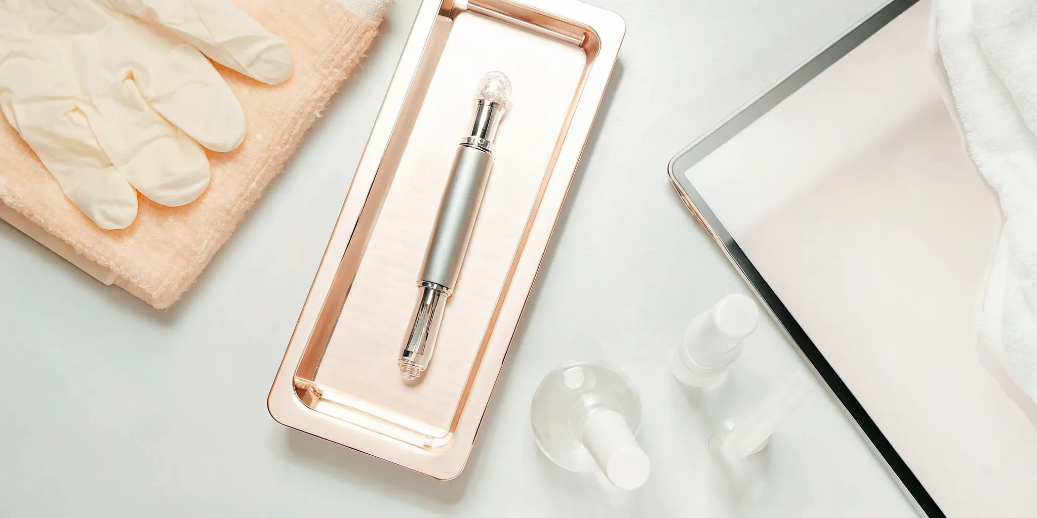 Professional microneedling equipment, a key component of the treatment's prices and value.